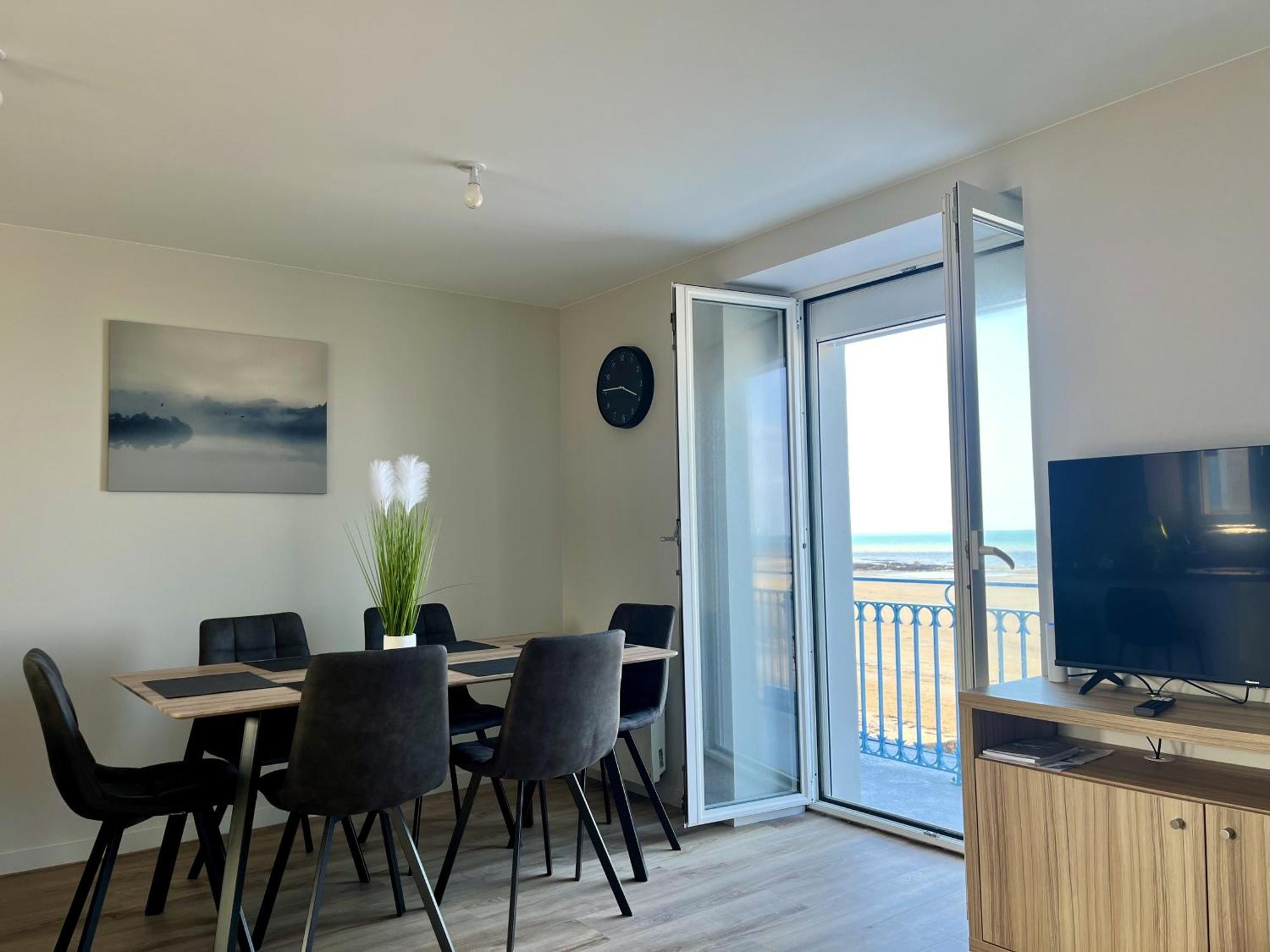 La Tourelle - Balcon Vue Et Terrasse Plein Sud Apartment Saint-Aubin-Sur-Mer (Calvados)