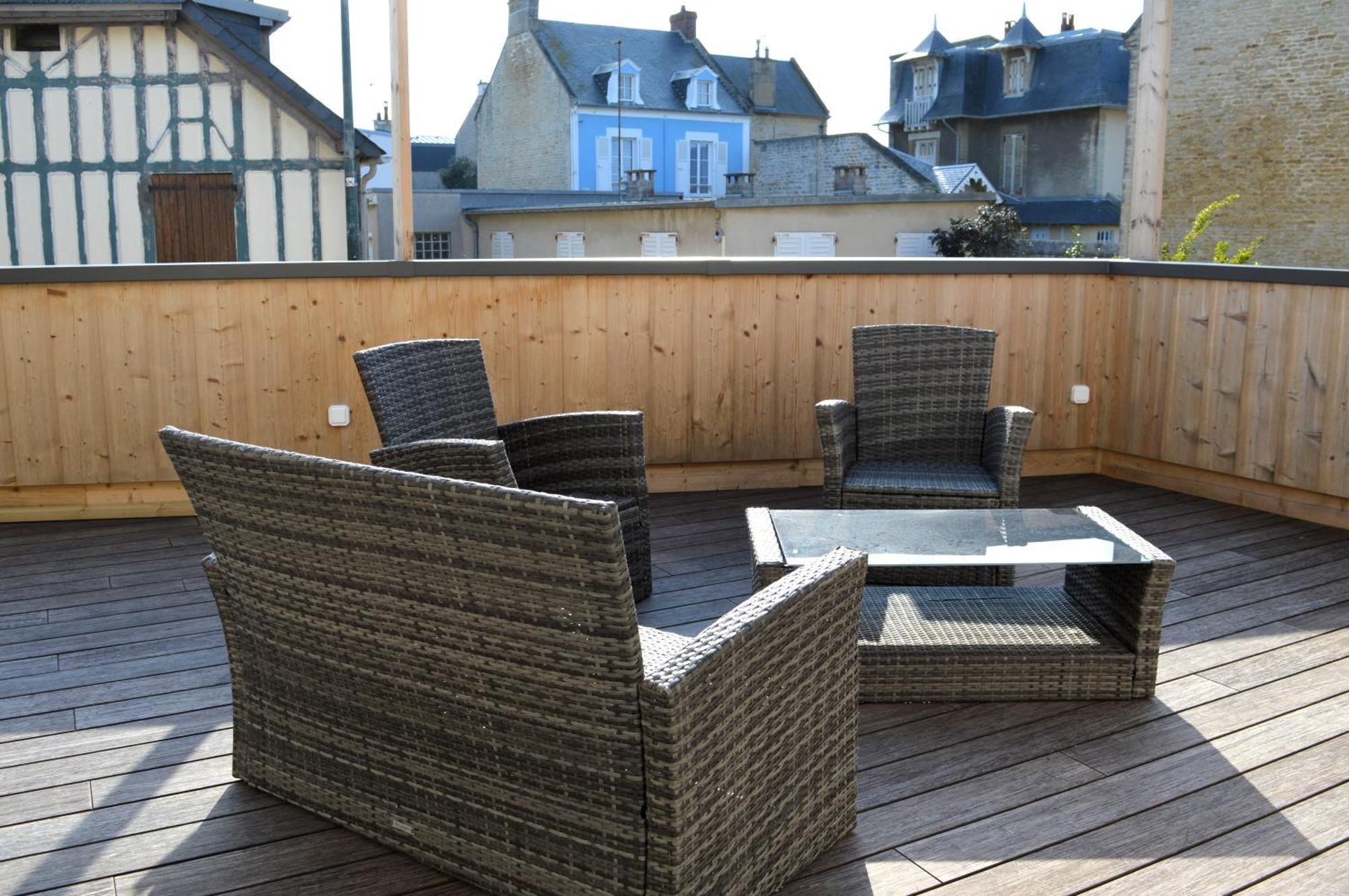 La Tourelle - Balcon Vue Et Terrasse Plein Sud * Saint-Aubin-Sur-Mer (Calvados)